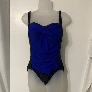VENUS Royal Blue and Black Kids One Piece